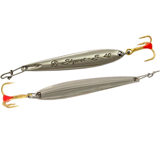 Вертикальная блесна Ecopro Shprot-S, 40 мм, 2.5г, S золот.крюч. EPVJSHGT40S 1