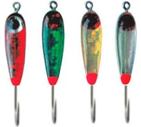 Мормышка с флексом Ecopro №21K "Корюшиные с ушком", 80шт EMKOFL21K80