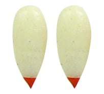 Фосфорная мормышка Ecopro №12-L "Капля 3Ф с отверстием", 80шт EMKAFS12L80