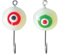 Фосфорная мормышка Ecopro № 3К "Глаз 2Ф", 100шт EMGFS3K100