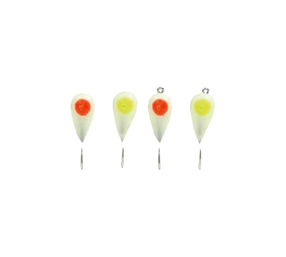 Фосфорная мормышка Ecopro № 6 "Конус 1Ф с глазком", 100шт EMKOGFS6100