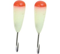 Фосфорная мормышка Ecopro №10-L "Красн.шапочка" 100шт EMKCHF10L100