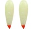 Фосфорная мормышка Ecopro №32 "Корюшиная с отверстием", 80шт EMKOFS3280 1