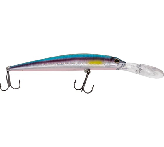 Воблер Strike Pro Alpha Diver 110 цвет: A210-SBO-RP Rainbow Ghost Wakasagi JL-062F#A210-SBO-RP