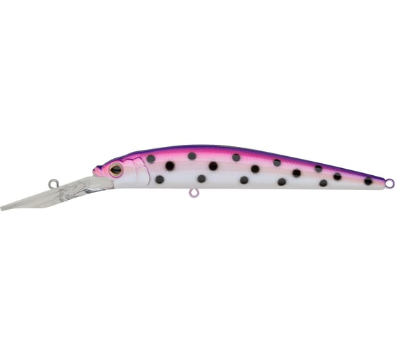Воблер Strike Pro Alpha Diver 110 цвет: C457F Purple Milk UV JL-062F#C457F 1