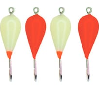 Фосфорная мормышка Ecopro №69К Удачная, 100шт EMUDFS69K100