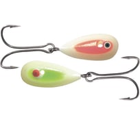 Фосфорная мормышка Ecopro №76 "Малёк с глазком с двойником" 50шт EMMG17650