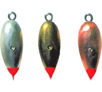 Фосфорная Мормышка Ecopro №36 комбинир "Капля", 80шт EMKAFS3680