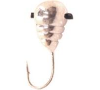 Мормышка Ecopro Deluxe Личинка 3мм, #001 гальваника  21701030001K5