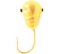 Мормышка Ecopro Deluxe Личинка 3мм, #002 гальваника  21701030002K5