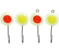 Фосфорная мормышка Ecopro № 1 "Глаз 4Ф" 50шт EMGFS150