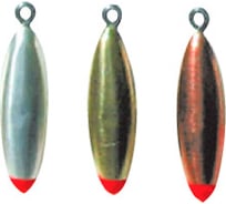 Фосфорная мормышка Ecopro №34 комбинированная "Лодочка", 80шт EMLOFS3480