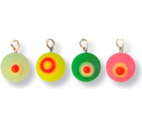 Фосфорная мормышка Ecopro №39 "Дробинка малая с глазком", 100шт EMDMFS39100