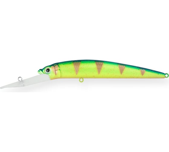 Воблер Strike Pro Alpha Diver 90 цвет: A172FL Glowing Blue Lemon JL-061F#A172FL 1