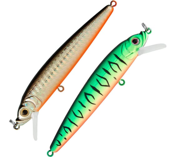 Воблер Strike Pro Alpha Minnow 95 цвет: GC01S/A70-713 Double Black Silver OB/Mat Tiger EG-034F#GC01S/A70-7 EG-034F#GC01S/A70-713 1