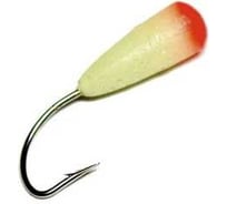 Фосфорная мормышка Ecopro №78 "Красн.шапочк.с подв.кр." 80шт EMKSH17880