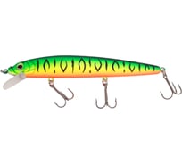 Воблер Strike Pro Alpha Minnow 115 цвет: GC01S/A70-713 Double Black Silver OB/Mat Tiger EG-033F#GC01S/A70- EG-033F#GC01S/A70-713