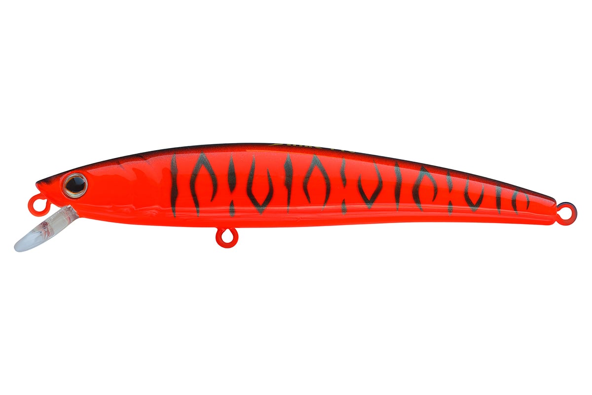 Воблер Strike Pro Arc Minnow 105SP цвет: A207 Red Devil Pearl JL-092-SP#A207