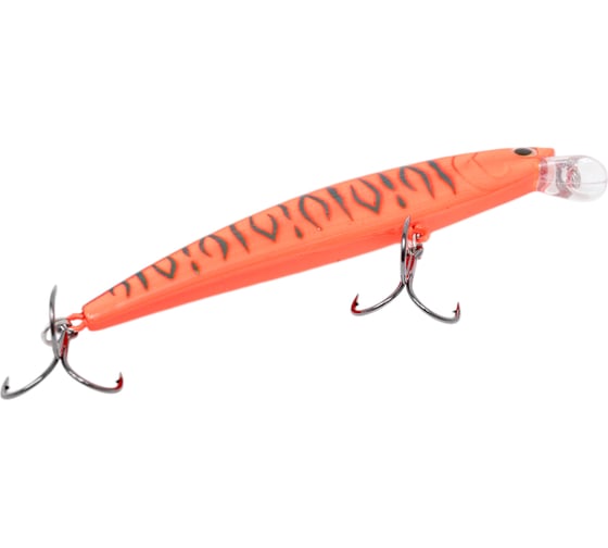 Воблер Strike Pro Arc Minnow 105SP цвет: A207 Red Devil Pearl JL-092-SP#A207