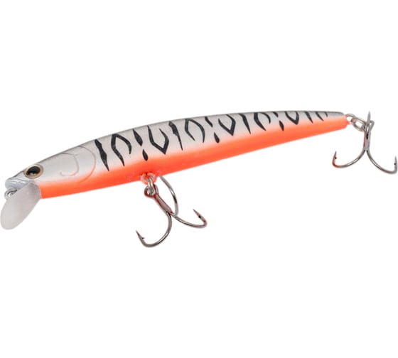 Воблер Strike Pro Arc Minnow 105SP цвет: A243ES Grey Shadow Mat Tiger JL-092-SP#A243ES