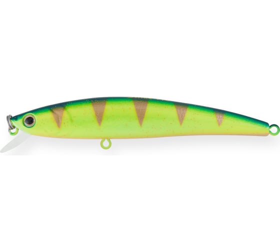 Воблер Strike Pro Arc Minnow 105SP цвет: A172FL Glowing Blue Lemon JL-092-SP#A172FL