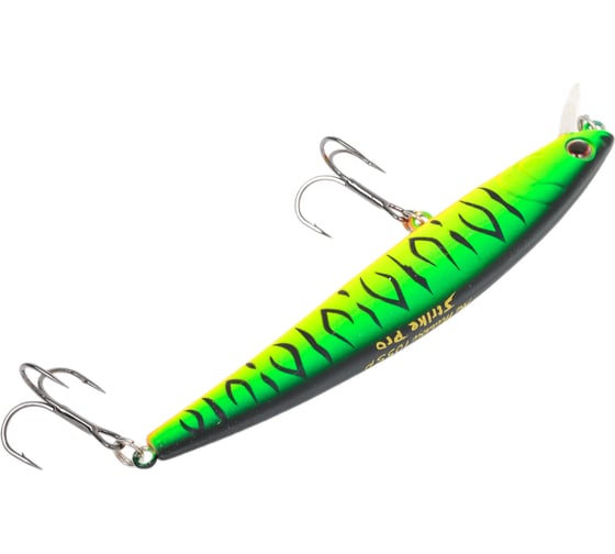 Воблер Strike Pro Arc Minnow 105SP цвет: GC01S Mat Tiger JL-092-SP#GC01S