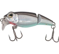Воблер Strike Pro Pygmy Jointed 40 цвет: A010-EP Black Back Silver EG-073J#A010-EP