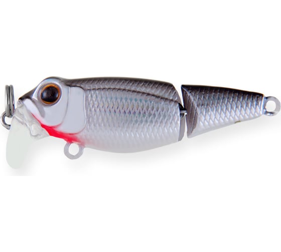 Воблер Strike Pro Pygmy Jointed 40 цвет: A010-EP Black Back Silver EG-073J#A010-EP