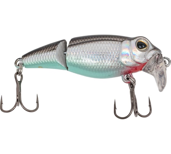 Воблер Strike Pro Pygmy Jointed 40 цвет: A010-EP Black Back Silver EG-073J#A010-EP