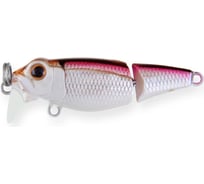 Воблер Strike Pro Pygmy Jointed 40 цвет: A53 Silver Smelt UV EG-073J#A53