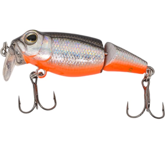 Воблер Strike Pro Pygmy Jointed 40 цвет: A70-713 Black Silver OB EG-073J#A70-713