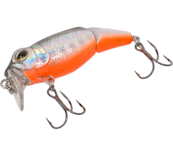 Воблер Strike Pro Pygmy Jointed 40 цвет: A70-713 Black Silver OB EG-073J#A70-713