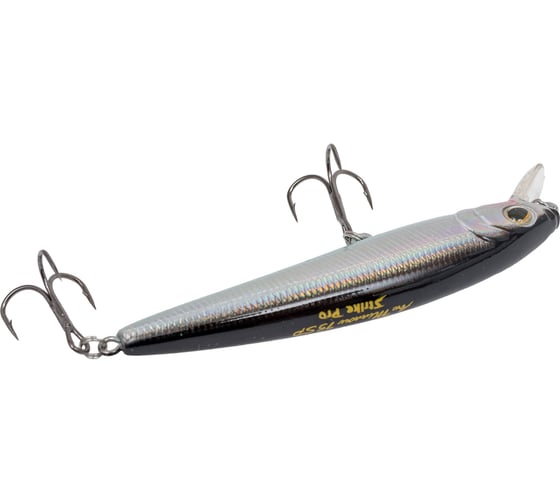 Воблер Strike Pro Arc Minnow 75SP цвет: A010-EP Black Back Silver JL-119-SP#A010-EP
