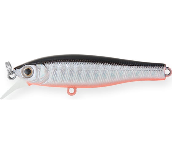 Воблер Strike Pro Quick Minnow 40 S цвет: A70-713 Black Silver OB JS-238#A70-713