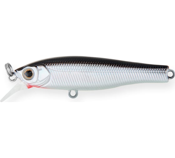 Воблер Strike Pro Quick Minnow 40 S цвет: A010-EP Black Back Silver JS-238#A010-EP