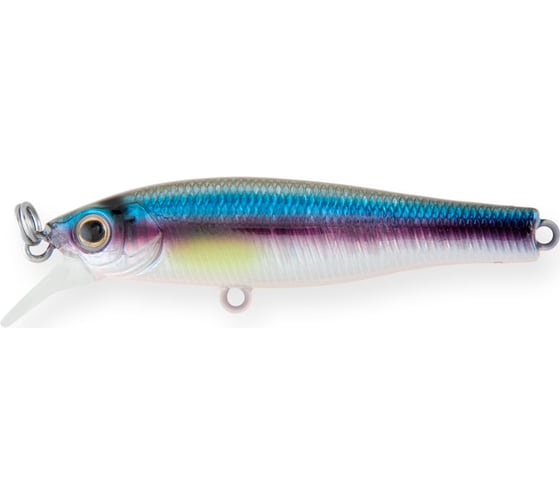 Воблер Strike Pro Quick Minnow 55S цвет: A210-SBO-RP Rainbow Ghost Wakasagi JS-239#A210-SBO-RP