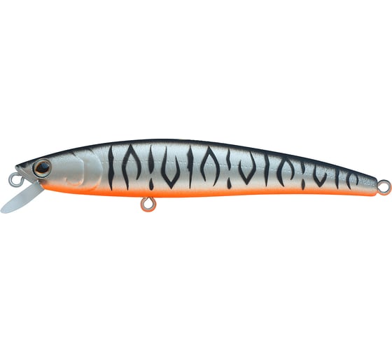 Воблер Strike Pro Arc Minnow 120SP цвет: A243ES Grey Shadow Mat Tiger EG-136-SP#A243ES 1