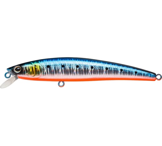Воблер Strike Pro Arc Minnow 120SP цвет: A234-SBO-LU Blue Back Silver OB Fluo EG-136-SP#A234-SBO-LU 1