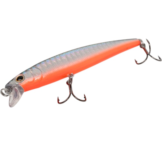 Воблер Strike Pro Arc Minnow 90F цвет: A70-713 Black Silver OB JL-120F#A70-713