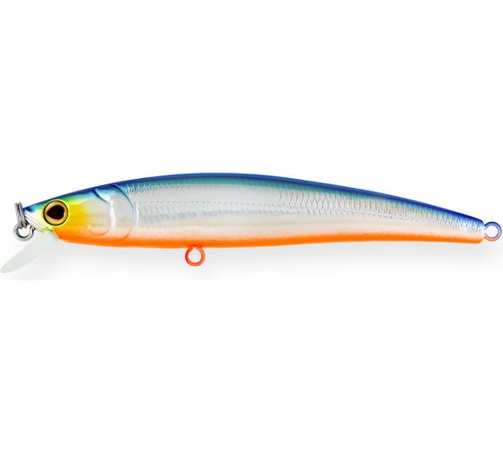 Воблер Strike Pro Arc Minnow 90F цвет: 626E Blue Silver OB JL-120F#626E 1