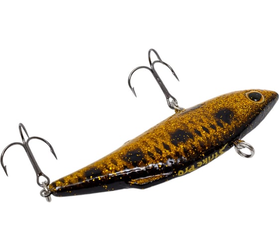 Воблер Strike Pro Rattle-N-Shad 75 цвет: JV009F Spotted Bullhead JL-027S#JV009F
