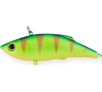 Воблер Strike Pro Rattle-N-Shad 75 цвет: A172FL Glowing Blue Lemon JL-027S#A172FL
