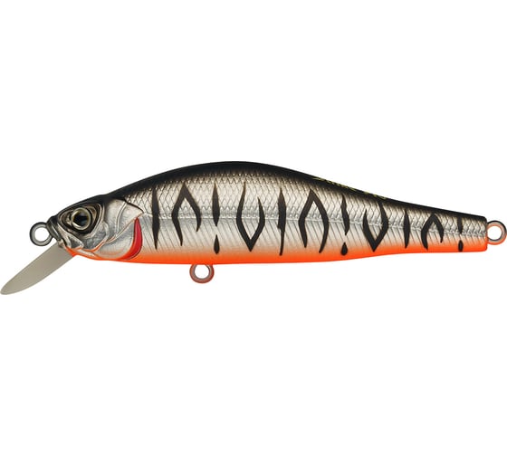 Воблер Strike Pro Archback 100 цвет: A243ES Grey Shadow Mat Tiger EG-125B-SP#A243ES 1