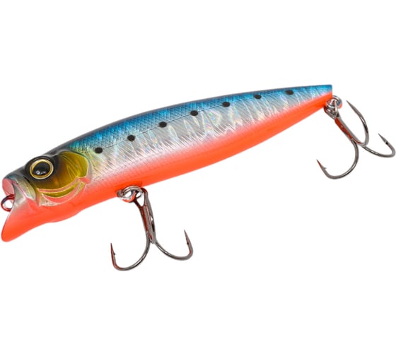 Воблер Strike Pro Razor Lip 90 цвет: A234-SBO-LU Blue Back Silver OB Fluo EG-207#A234-SBO-LU