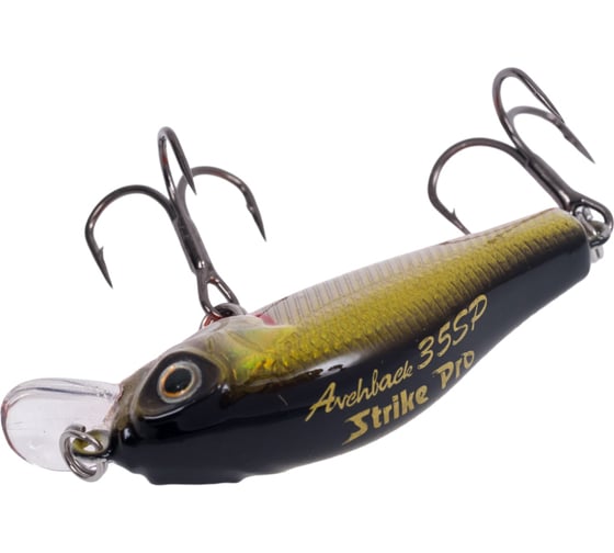 Воблер Strike Pro Archback 35SP цвет: 612T Natural Shad Silver EG-125E-SP#612T