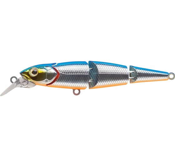 Воблер Strike Pro Flying Fish Joint 90 цвет: 626E Blue Silver OB EG-079JA#626E 1