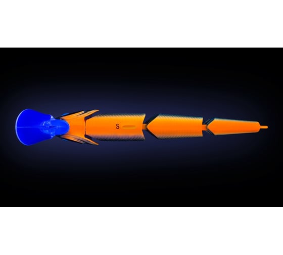 Воблер Strike Pro Flying Fish Joint 90 цвет: 626E Blue Silver OB EG-079JA#626E