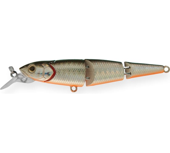 Воблер Strike Pro Flying Fish Joint 90 цвет: A70-713 Black Silver OB EG-079JA#A70-713