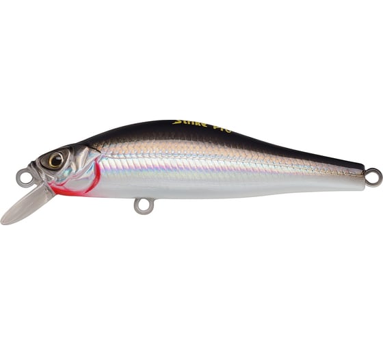 Воблер Strike Pro Archback 80SP цвет: A010-EP Black Back Silver EG-125A-SP#A010-EP