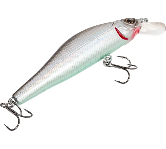 Воблер Strike Pro Archback 80SP цвет: A010-EP Black Back Silver EG-125A-SP#A010-EP